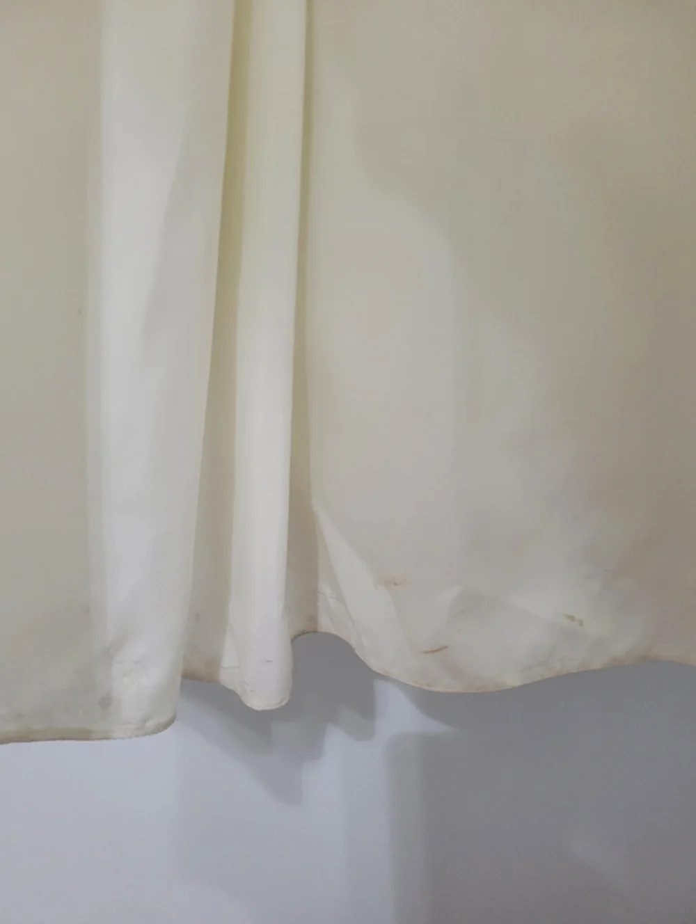 Sweet Beginnings Flower Girl Dress Size 8 Ivory‎ Off White w/ Gray Sash